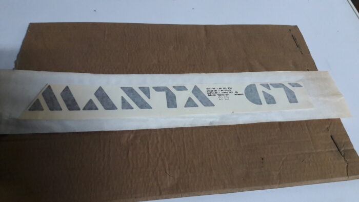 Sticker "Manta GT"
