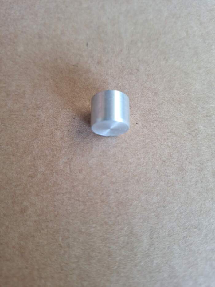 Aluminium plug / stop onderblok CIH