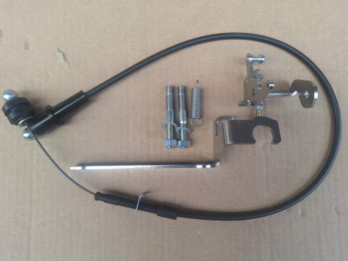 Gasbediening / gascommande Weber 40 / 45
