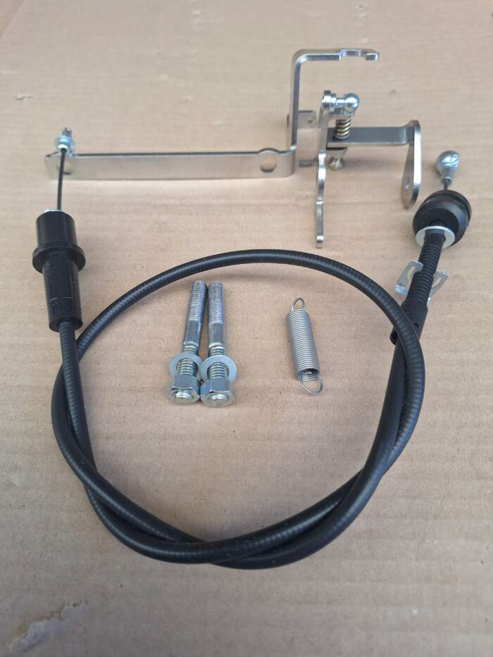 Gasbediening / gascommande Weber 40 / 45