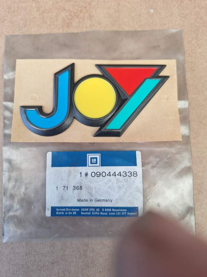 Embleem "JOY" Corsa B